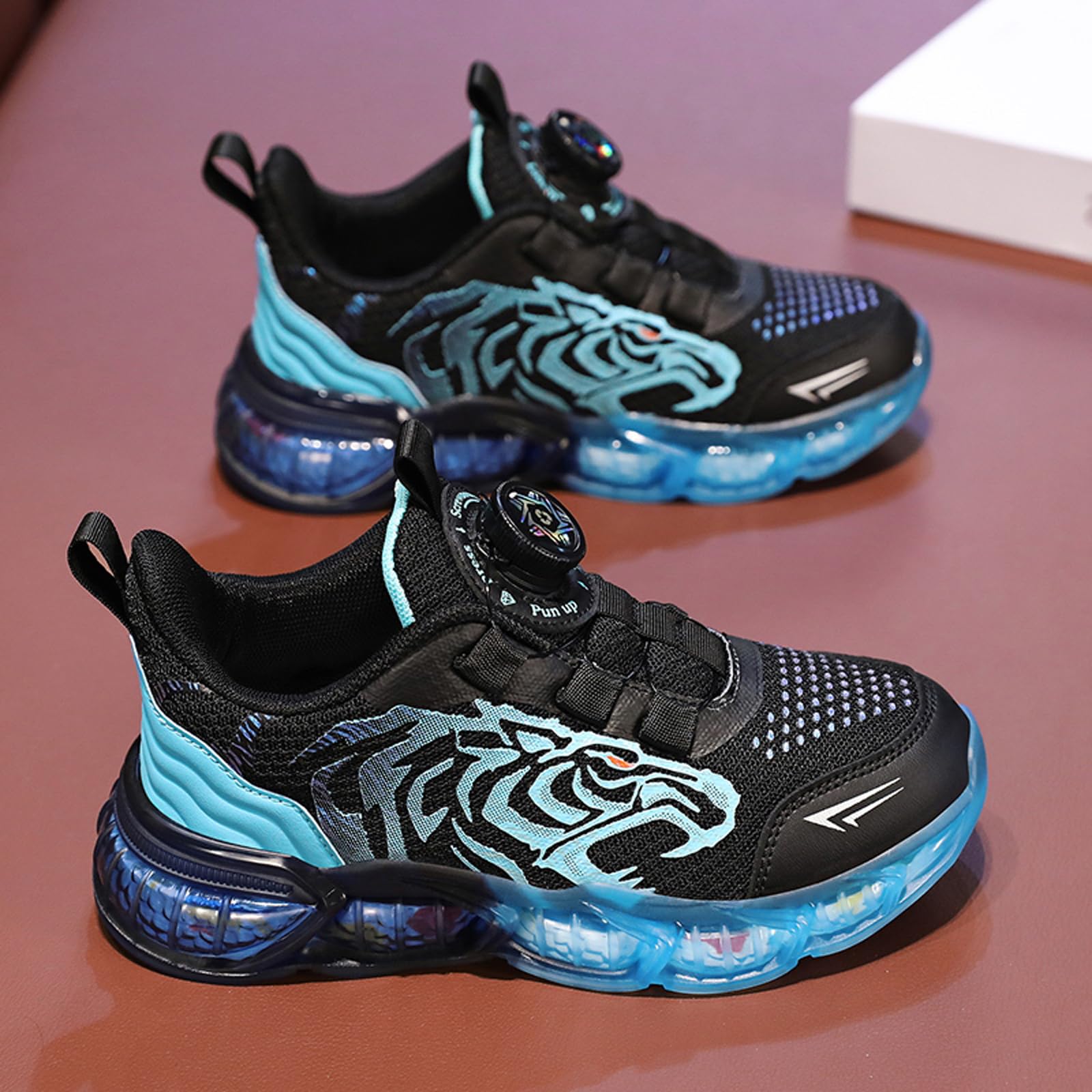 Enfants Baskets Chaussures de Course Garçons Filles Léger Mode Respire Chaussures Décontractées de Confortable Sneakers Antidérapantes EU 31-40