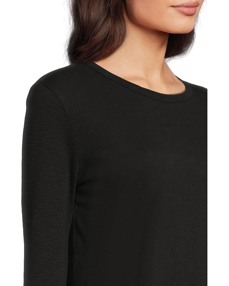 Elliott Lauren Garment Dye Tees - Long Sleeve Round Neck Tee with Rib Sleeve and Back Gusset - #4 of 5