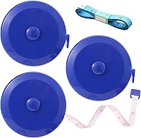 Vista 16 de Cinta métrica retráctil, cinta métrica de tela, cinta métrica de costura pequeña de 60 pulgadas para manualidades, enfermería, viajes médicos Verde