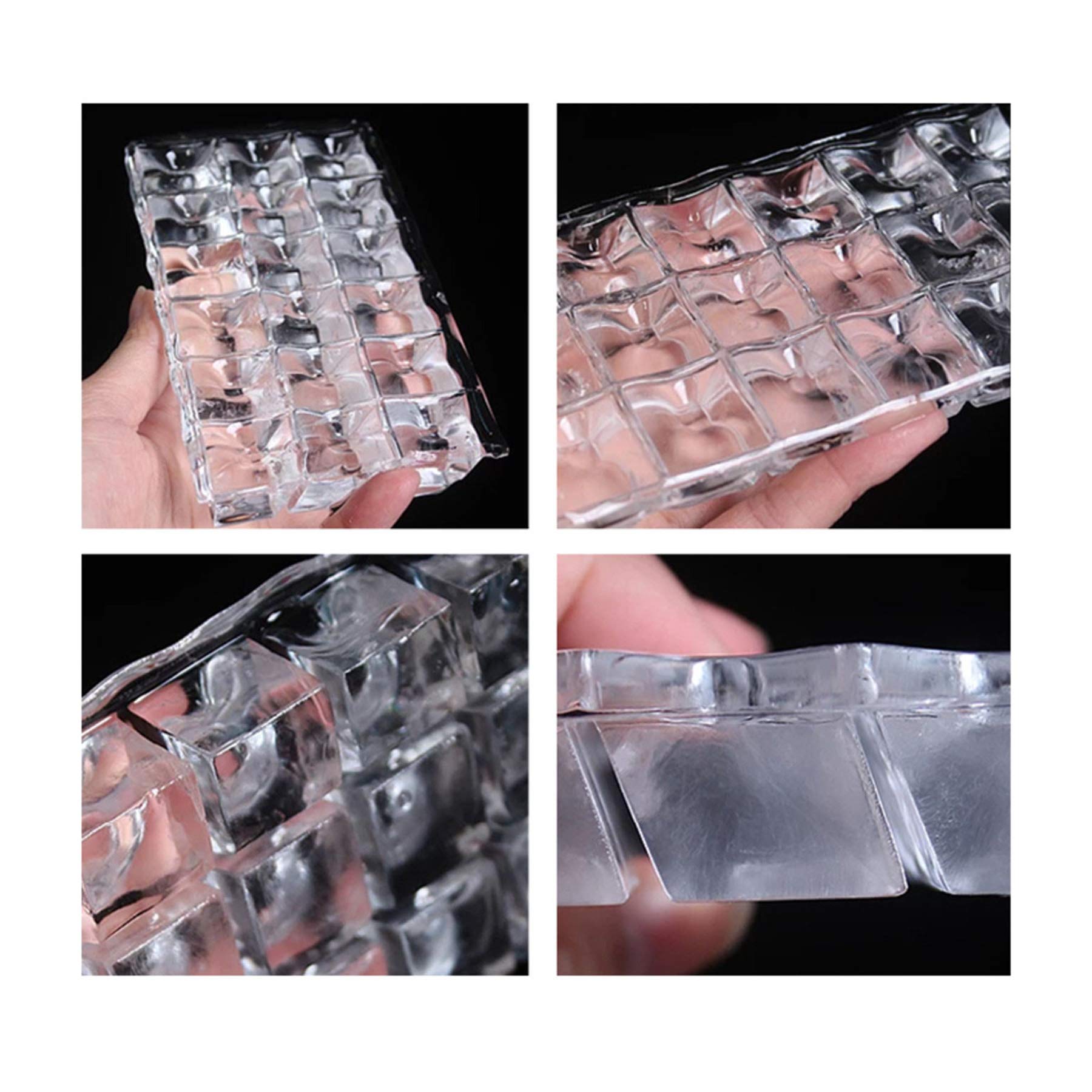 TERRADISE Freestanding Commercial Ice Machine Maker, 130LB/59 kilograms Ice in 24H, 10kg Storage