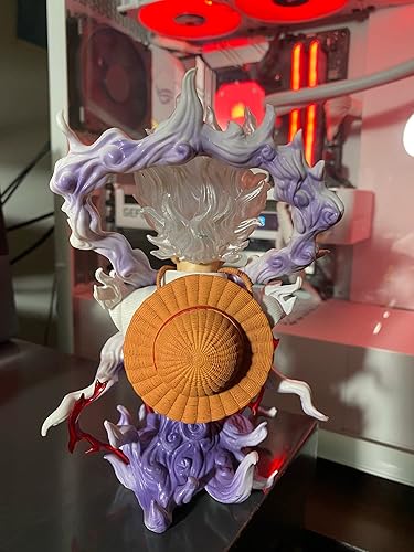 Miniatura 7 de Figura de una pieza de Nika Luffy Gear 5 figuras de acción, figura de personaje de anime, modelo de PVC, colección de juguetes, regalo para niños