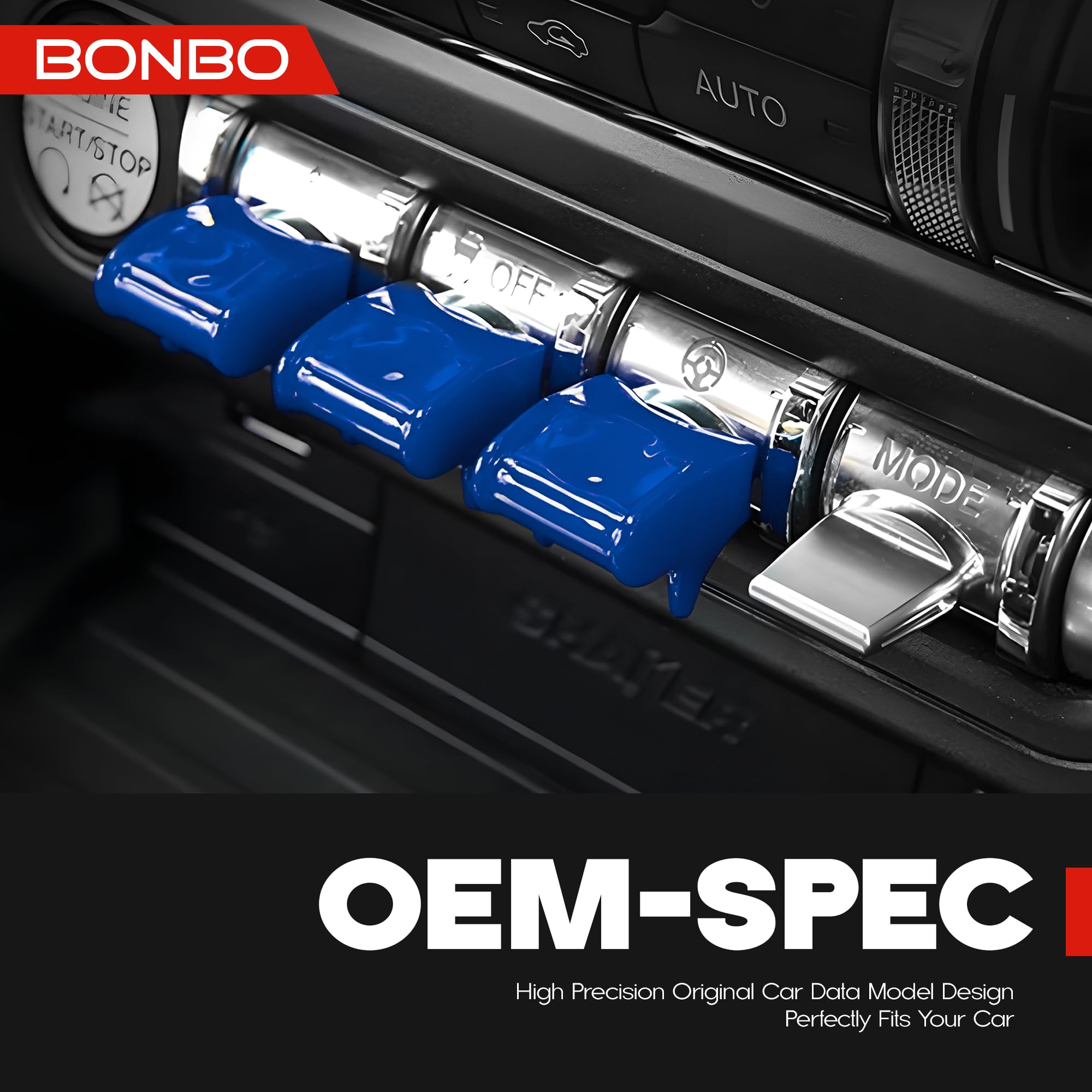 Other - For 2021 2022 2023 Center Console Switch Button Cover Panel Trim Interior Accessories