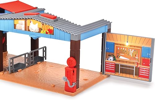 Miniatura 6 de Dickie Toys: Farm Station - Juego para niños con luz y sonido, a partir de 3 años