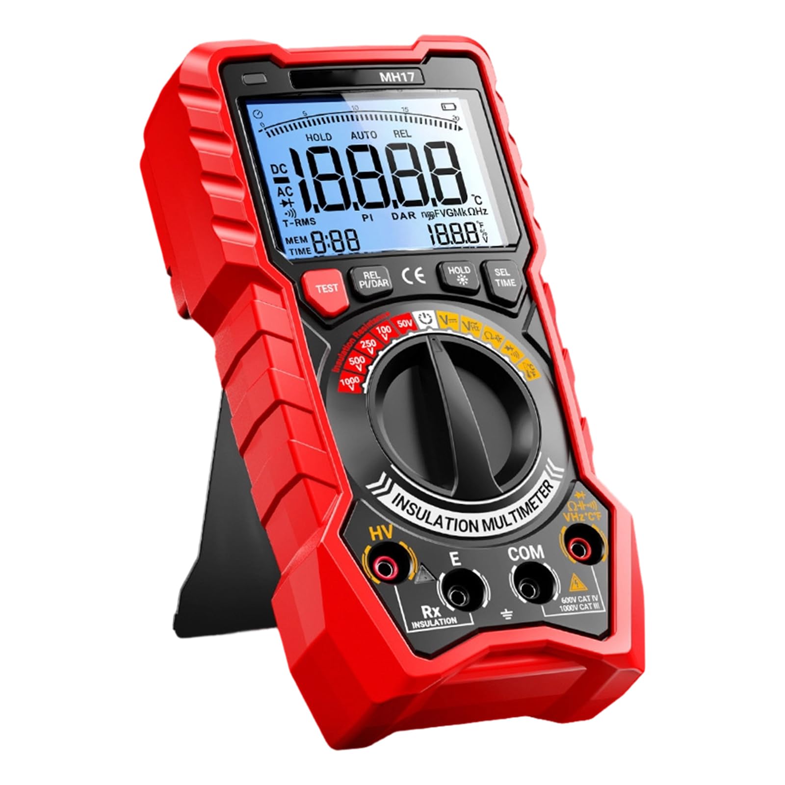 Fromceo Digital Multimeter Digital, Auto Ranging Voltmeter Ohmmeter Resistance Continuity Ncv Live Multimeter Tester Automotive