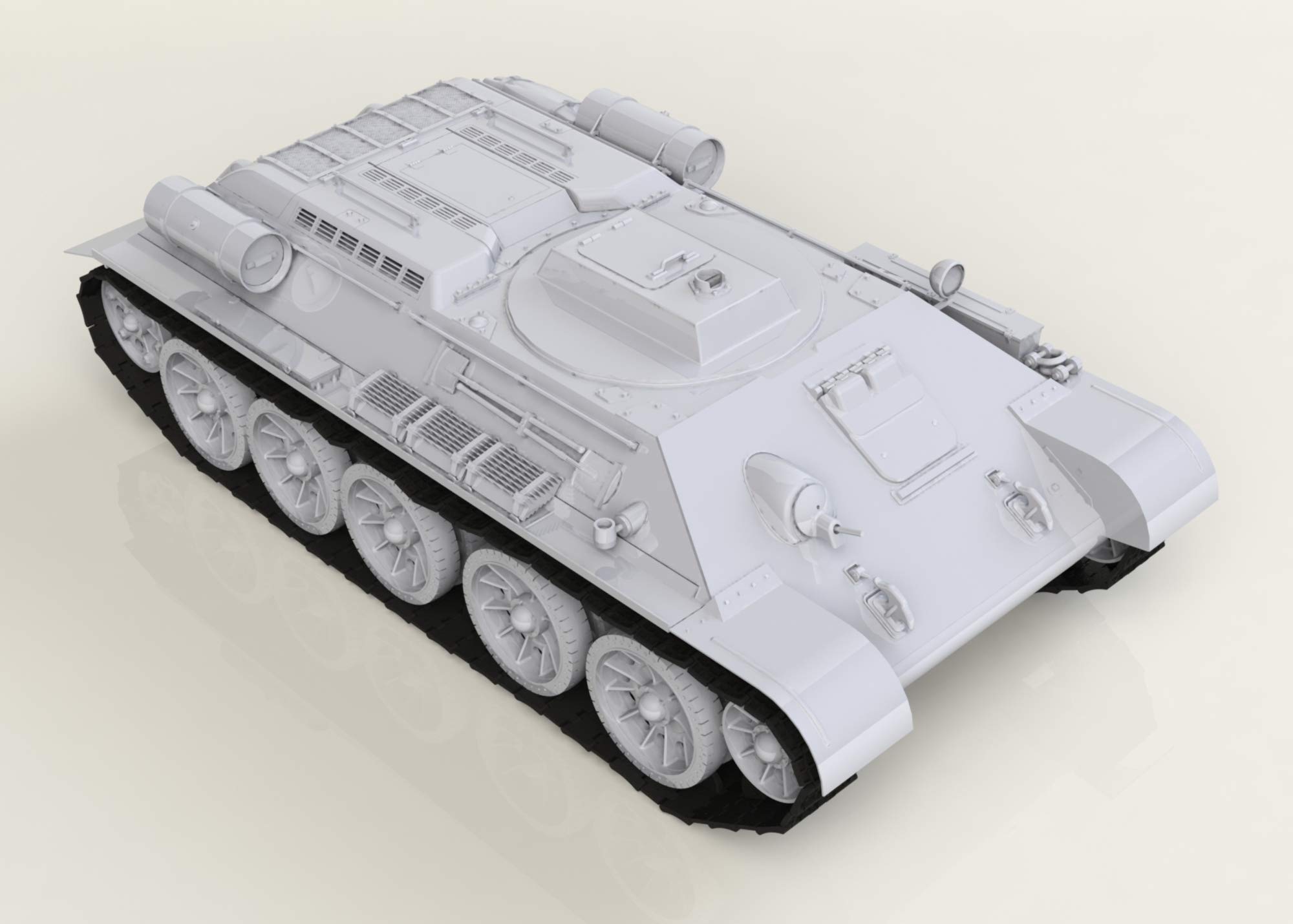 ICM ICM35371 1:35-T-34 Tyagach Modelo 1944
