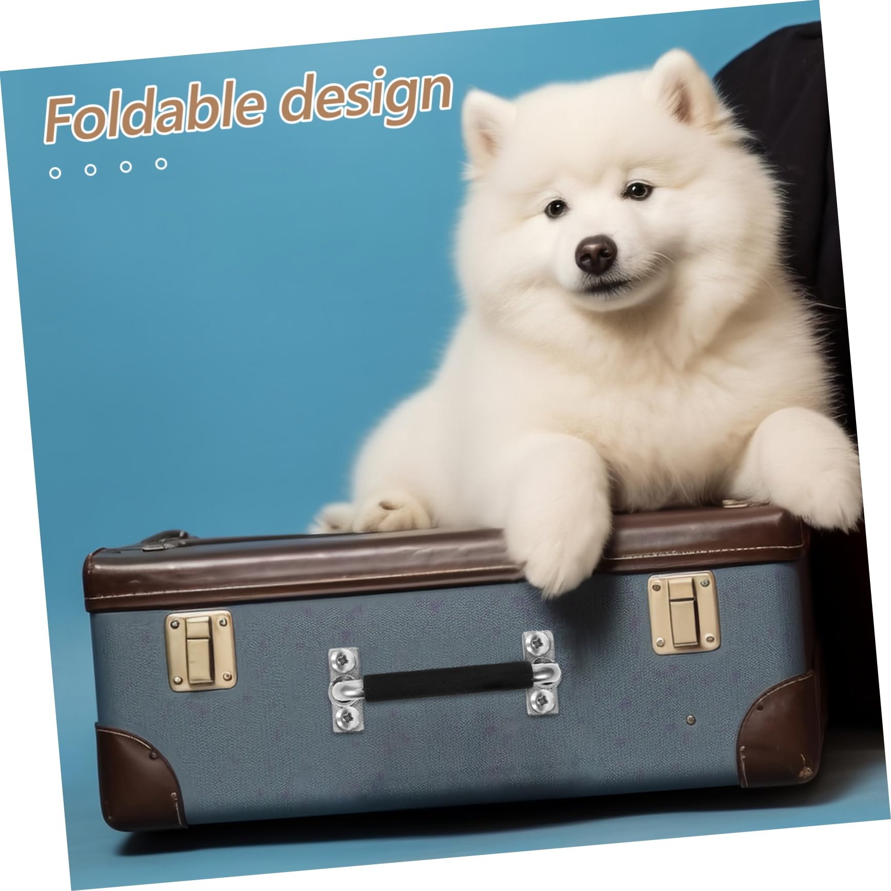 VILLFUL Folding Handle Boat Handles Chest Handles Container Handle Cart Handle Door Pull Handle Folding Pull Heavy Duty Handles Cabinet Door Handles Case Handle Folding Door Handle