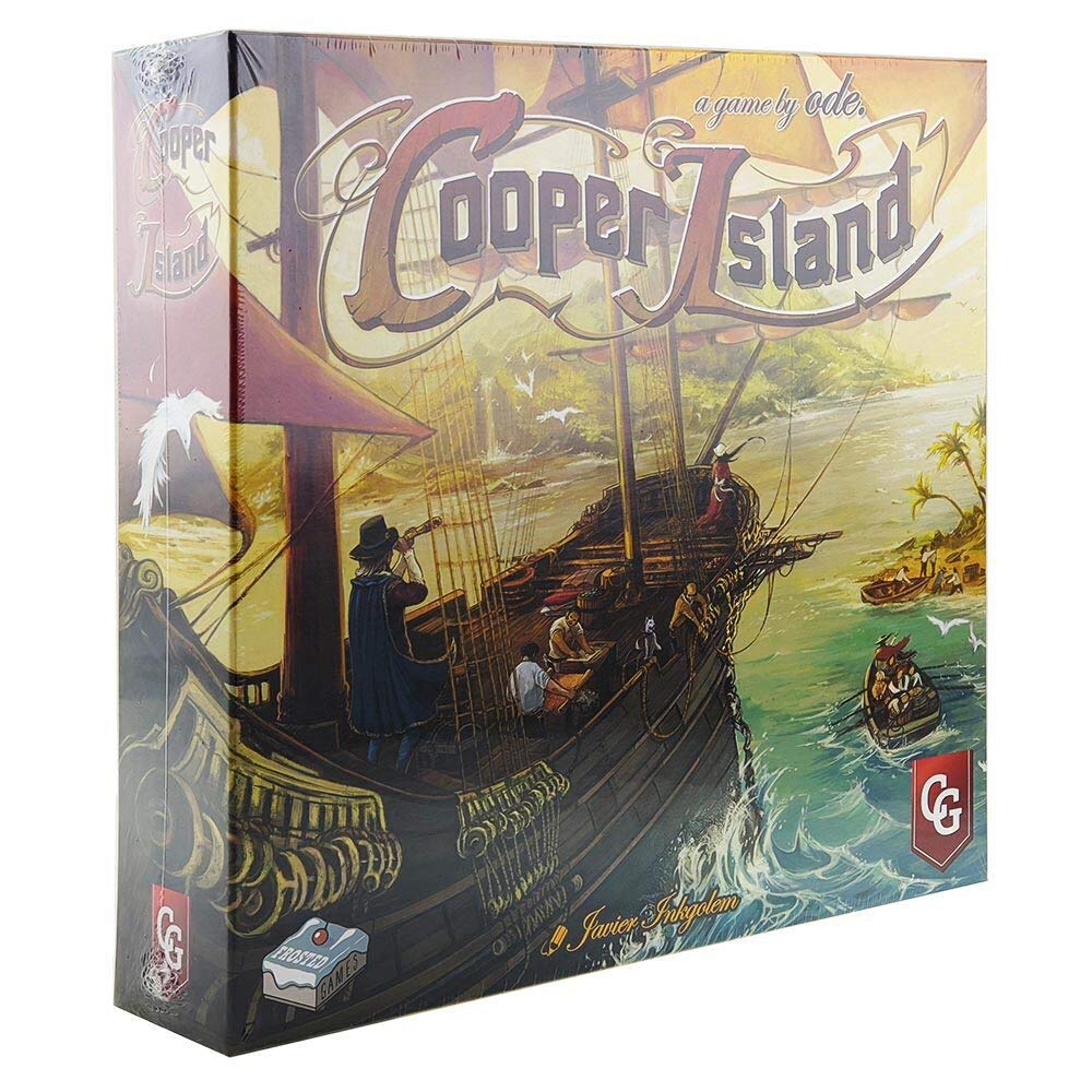 Capstone Games: Cooper Island, Advanced Strategy Board Game, Explore More Than Just an Island, for 2 to 4 Players, for Ages 12 and Up