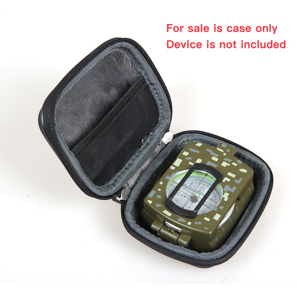 Hermitshell Black Travel Case Fits CC4580 Military Prismatic Sighting Compass
