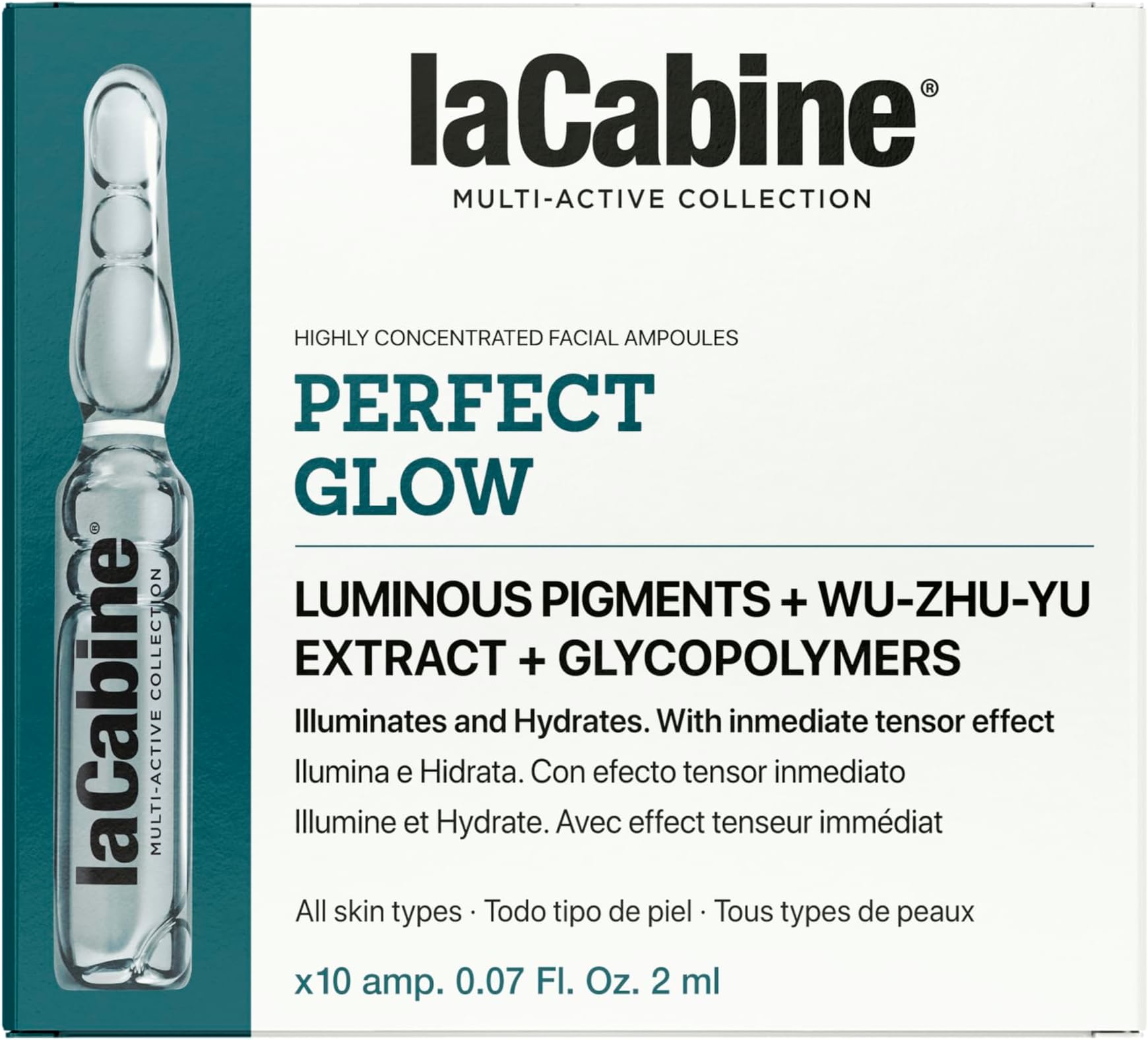 Perfect Glow 10 Ampoules of 2 ml one Color