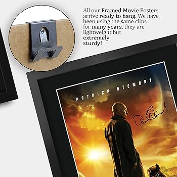 パトリック・スチュワート　サイン　スタートレック パトリックスチュワート サイン スタートレック