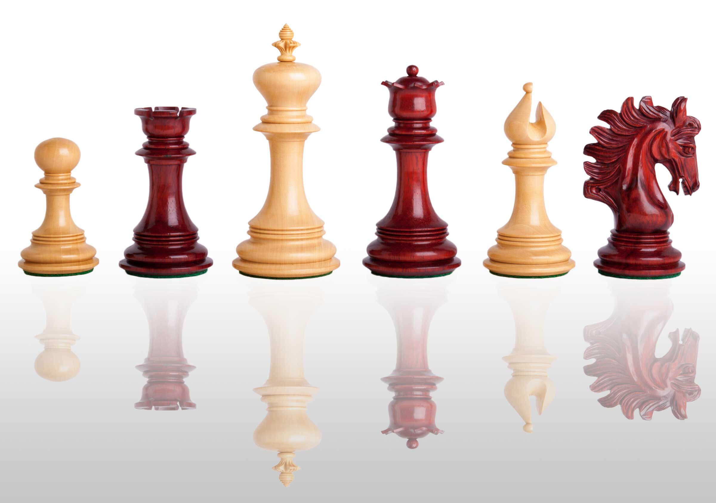 The House of Staunton - The Ercolano Luxury Chess Set - Pieces Only - 4.4
