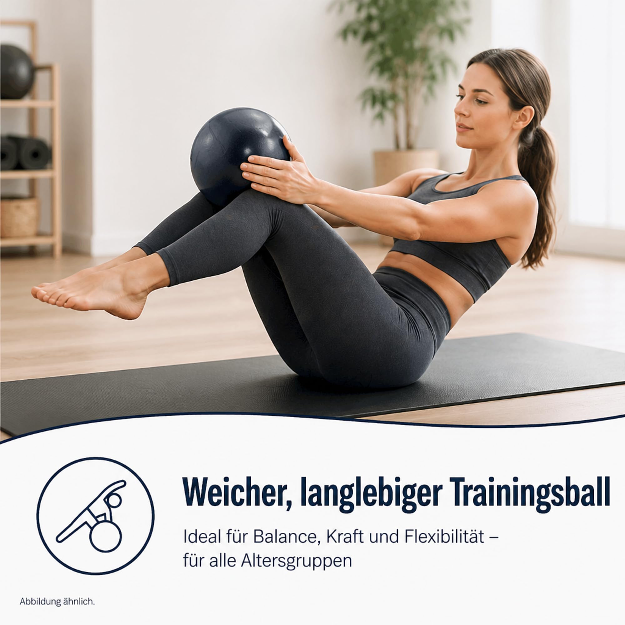 Ballon de Pilates et de Yoga Souple ATC Handels GmbH