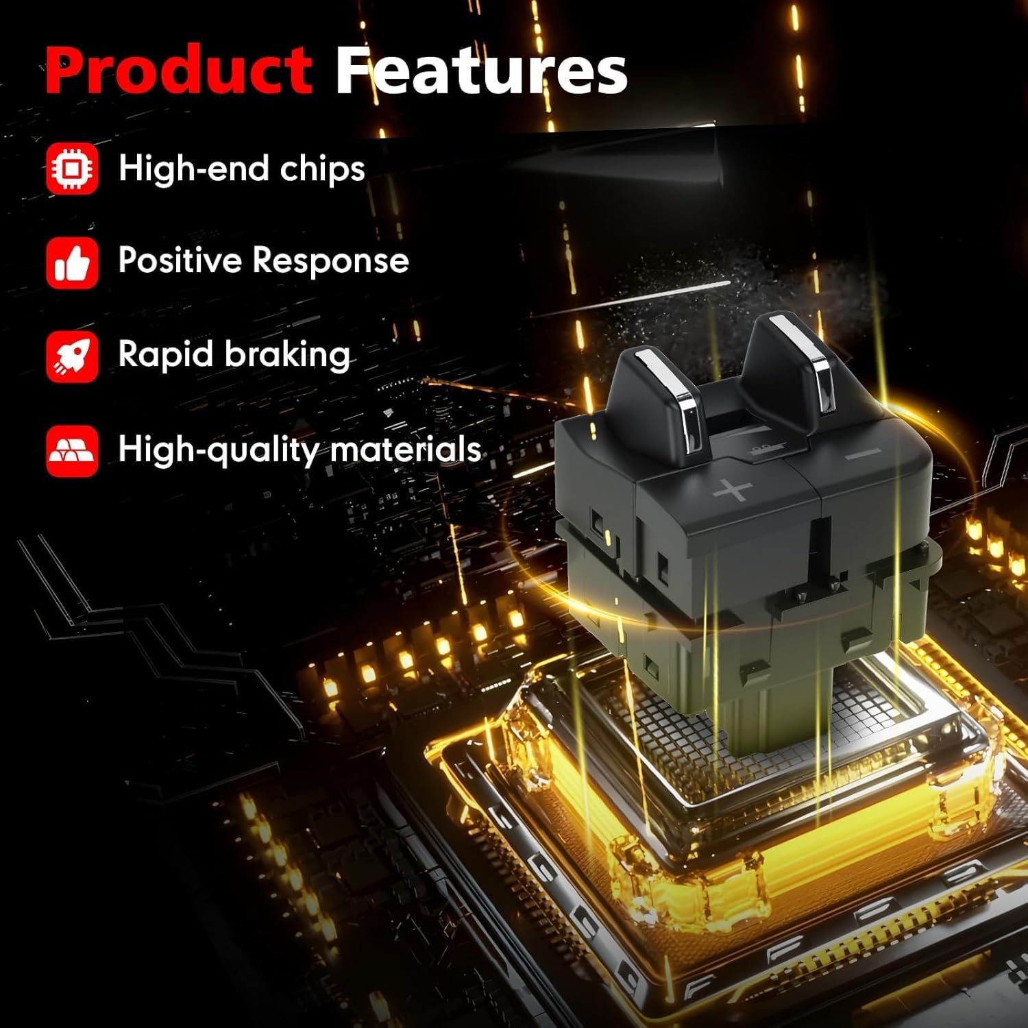Trailer Brake Controller Module Kit Compatible with 2016 2017 2018 Ram 1500 2500 3500 4500 5500, 2019-2021 Ram 1500 Classic, Replaces# 82215040AC 82215040AB 82215040
