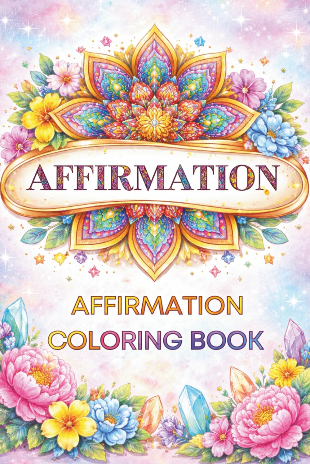 Affirmation Coloring Book for Adults 40+ Soothing Mandala Designs to Reduce Stress, Encourage Mindfulness, and Boost Confidence with Positive Daily Affirmations