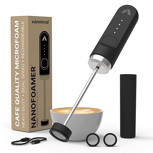 Subminimal NanoFoamer Lithium Performance Milk Foamer
