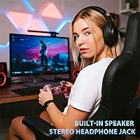 Vista 7 de Kujian Wireless Controller for PS4, 2 Pack Controller Compatible with Playstation 4/Pro/Slim/PC Remote Control, Double Vibration, Touch Pad