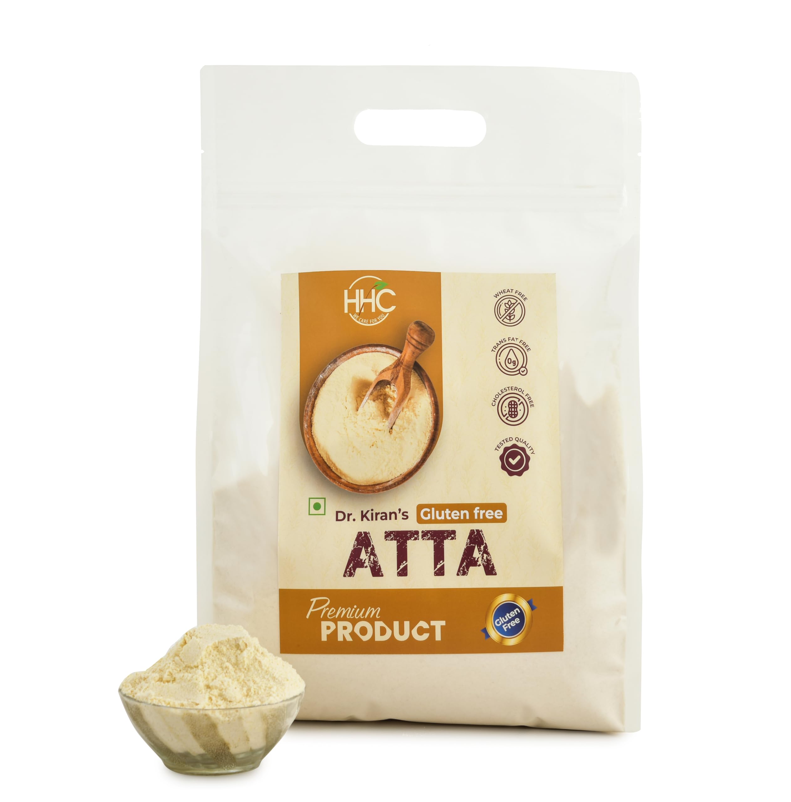 Dr.Kirans Gluten Free Flour | Atta | Handmade Extremely Low Carb Healthiest Flour| Gluten Free| Ultra Low Glycemic | High Protein Flour | Gluten Free Flour, Pack of 4 Kg (B08XKBSGFR) Amazon Price History, Amazon Price Tracker