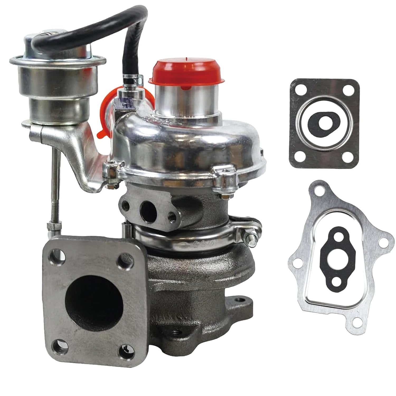 RHF3 Turbocharger 1J854-17010 Yangxyphoid Suitable for Kubota for Tractor L5040GST MX5100DT MX5100F MX5100H L5040GST-3 with Gasket Set