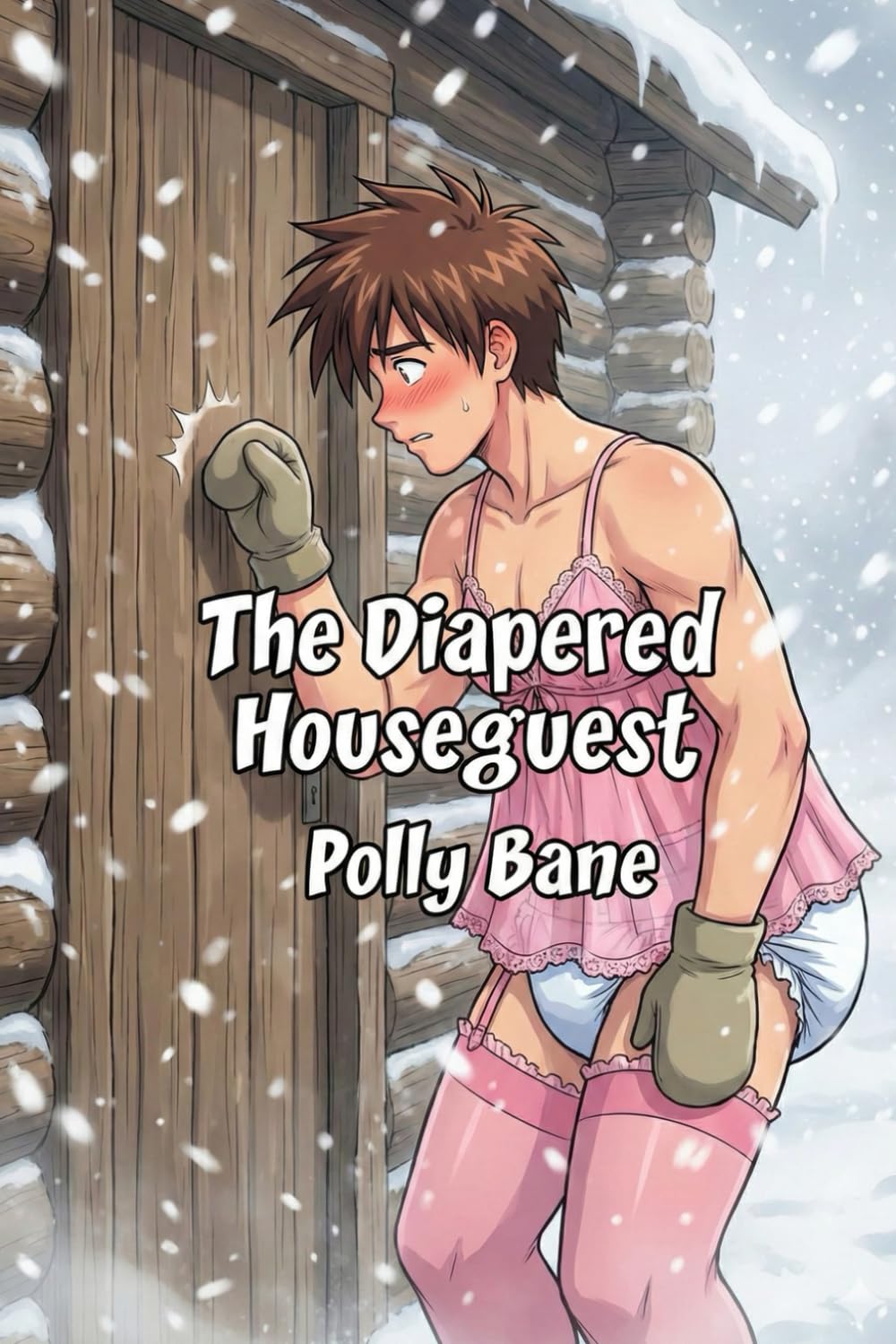 The Diapered Houseguest: ABDL Age Play Regression, Diapered Sissy Humiliation & Mommy Domme Pegging in a Blizzard Nursery (Diaper punishment kink series)