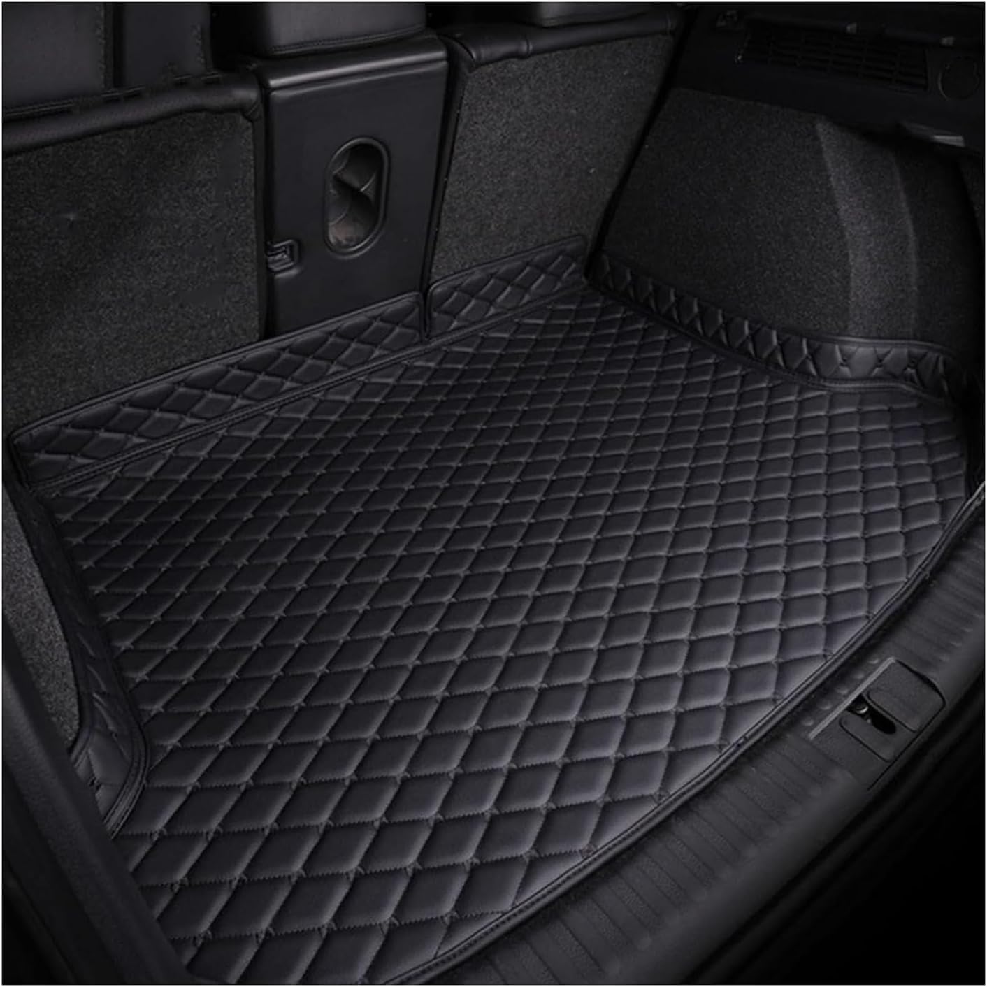 ZDDFCVB Car Boot Mat Liner for Porsche Taycan Cross Turismo (Y1A) 2021-2025, Waterproof Anti-Scratch Non-slip, Pet Friendly Carpet Pad, Interior Accessory,B