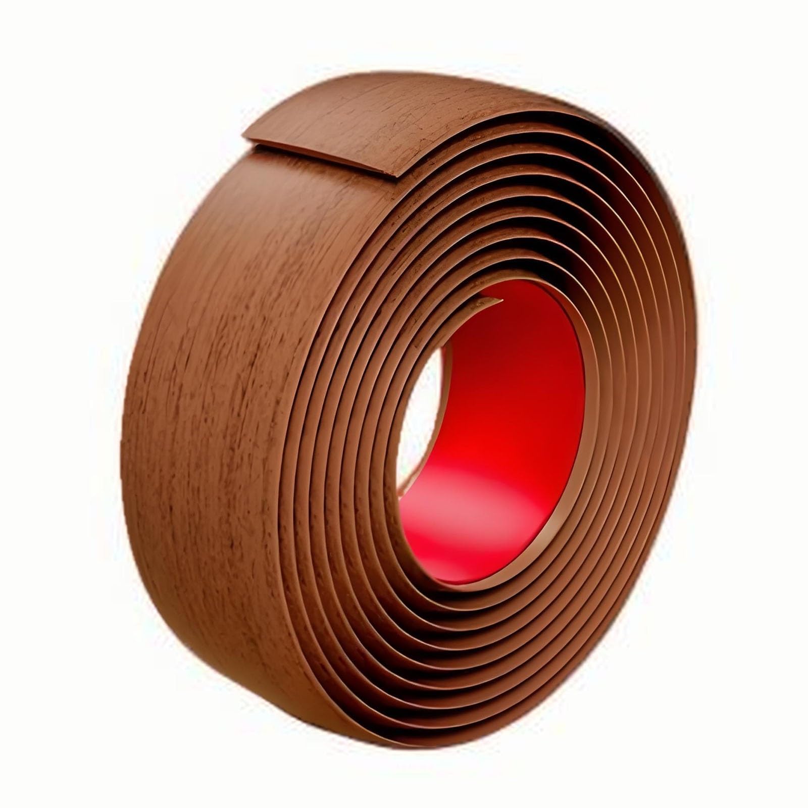 Bande de transition de sol autocollante en PVC pour moquette, carrelage et interstices, motif grain de bois, couverture durable pour seuils