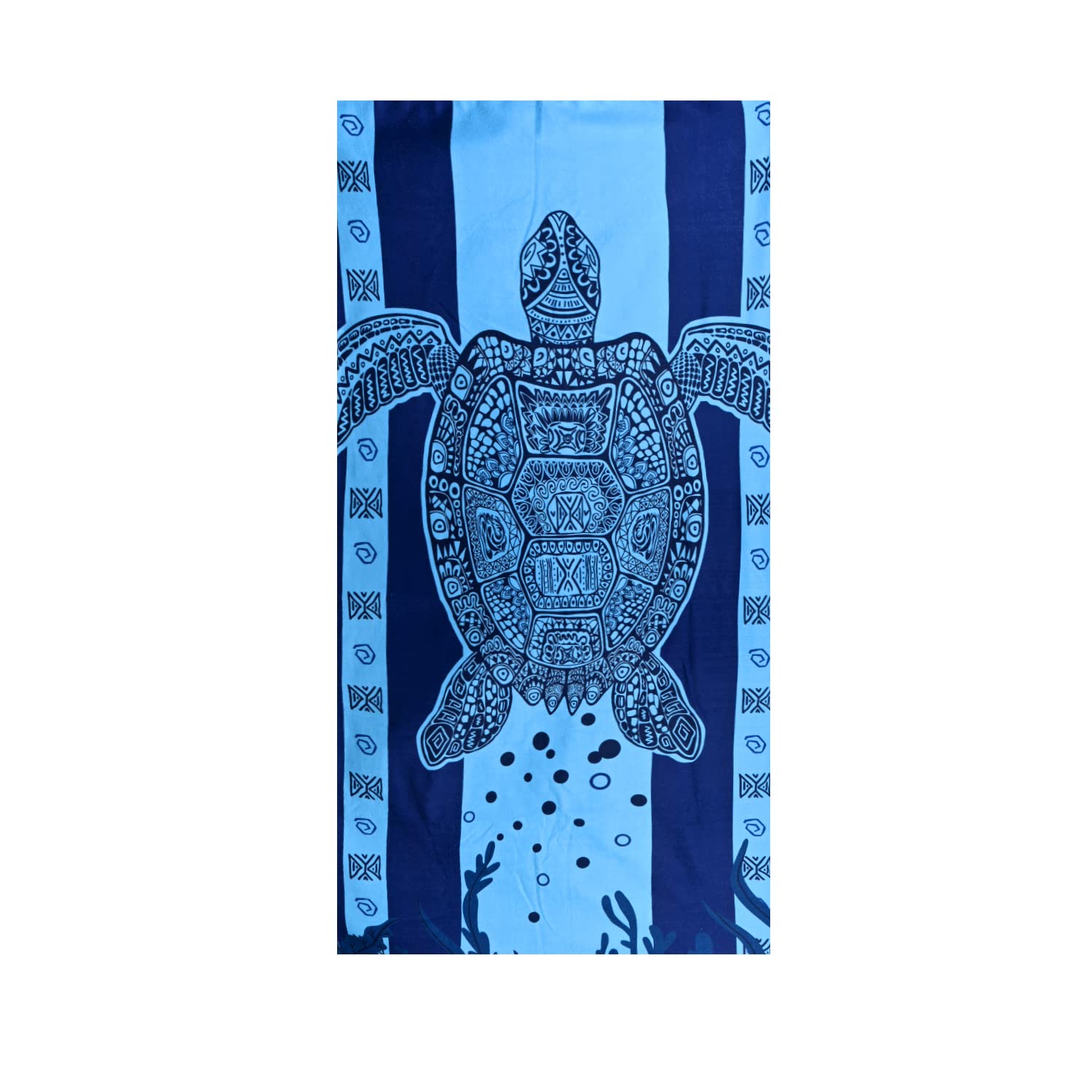 LIVILANMicrofiber Blue Sea Turtle Beach Towel Blanket, Thin Lightweight Absorbent Quick Dry Sand Free Swimming Bath Shower Pool Towels Sea Turtle Gifts for Men Women Girls, 30 X 60 Travel Yoga Towel
