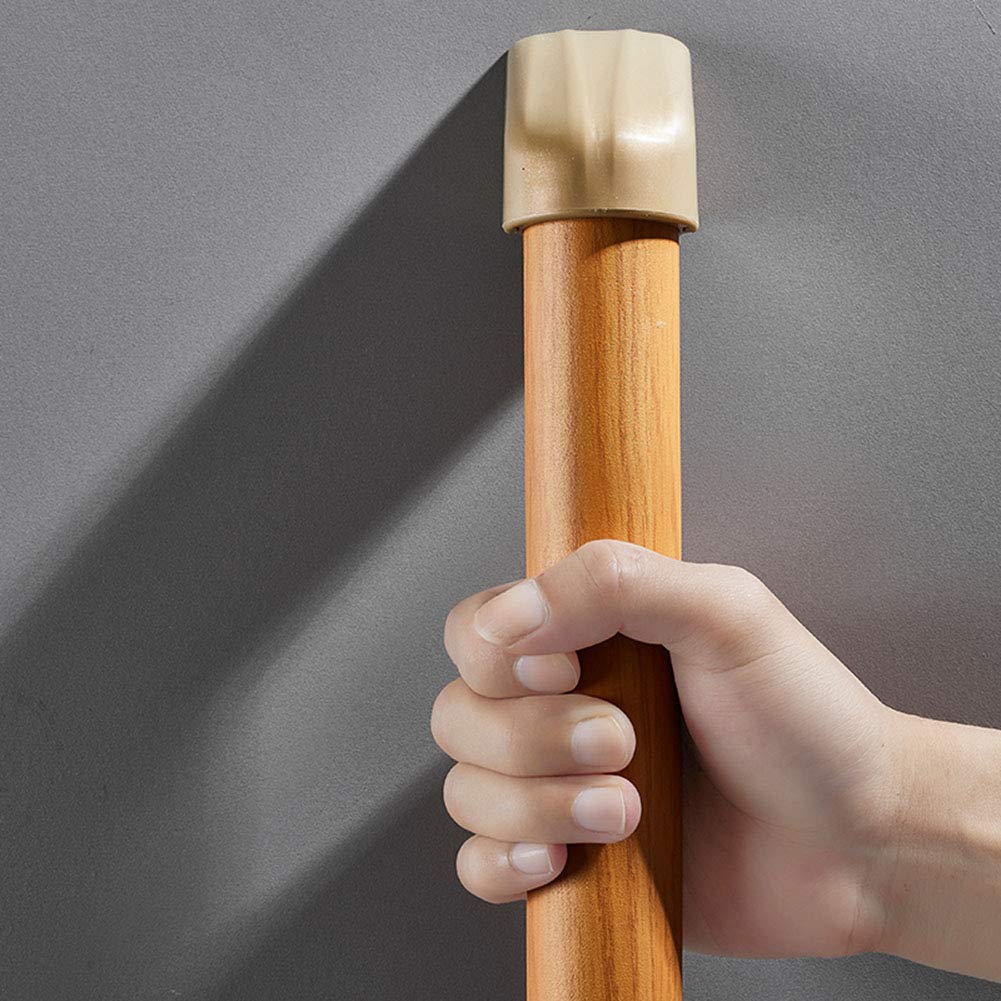 Barra de Agarre de Seguridad para baño/Asidero de Seguridad para Toallas, Mango de Madera para discapacitados, Ancianos, minusvalidos, niños, con Tornillos Ocultos (30/40/50 cm)