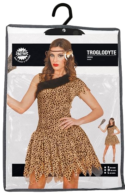 Foto 6 de 6 de FIESTAS GUIRCA - Disfraz Troglodita Mujer Adulta - Vestido - 42-44 L