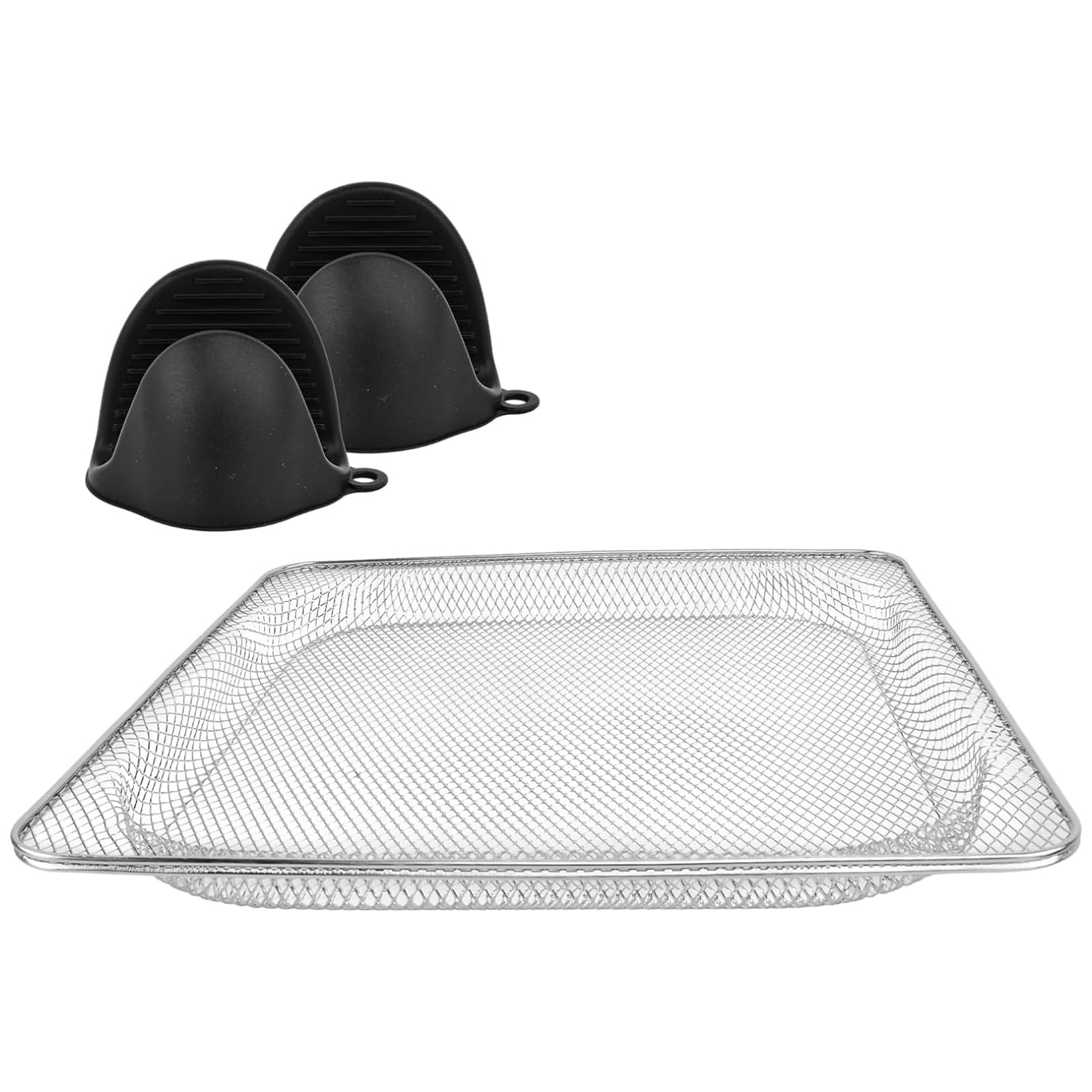 Jazuaiao Oven Grilling Basket Non Stick Air Basket Replacement Parts Silicone Oven Gloves for SP100 / SP101 / SP101B1 / SP101C Air