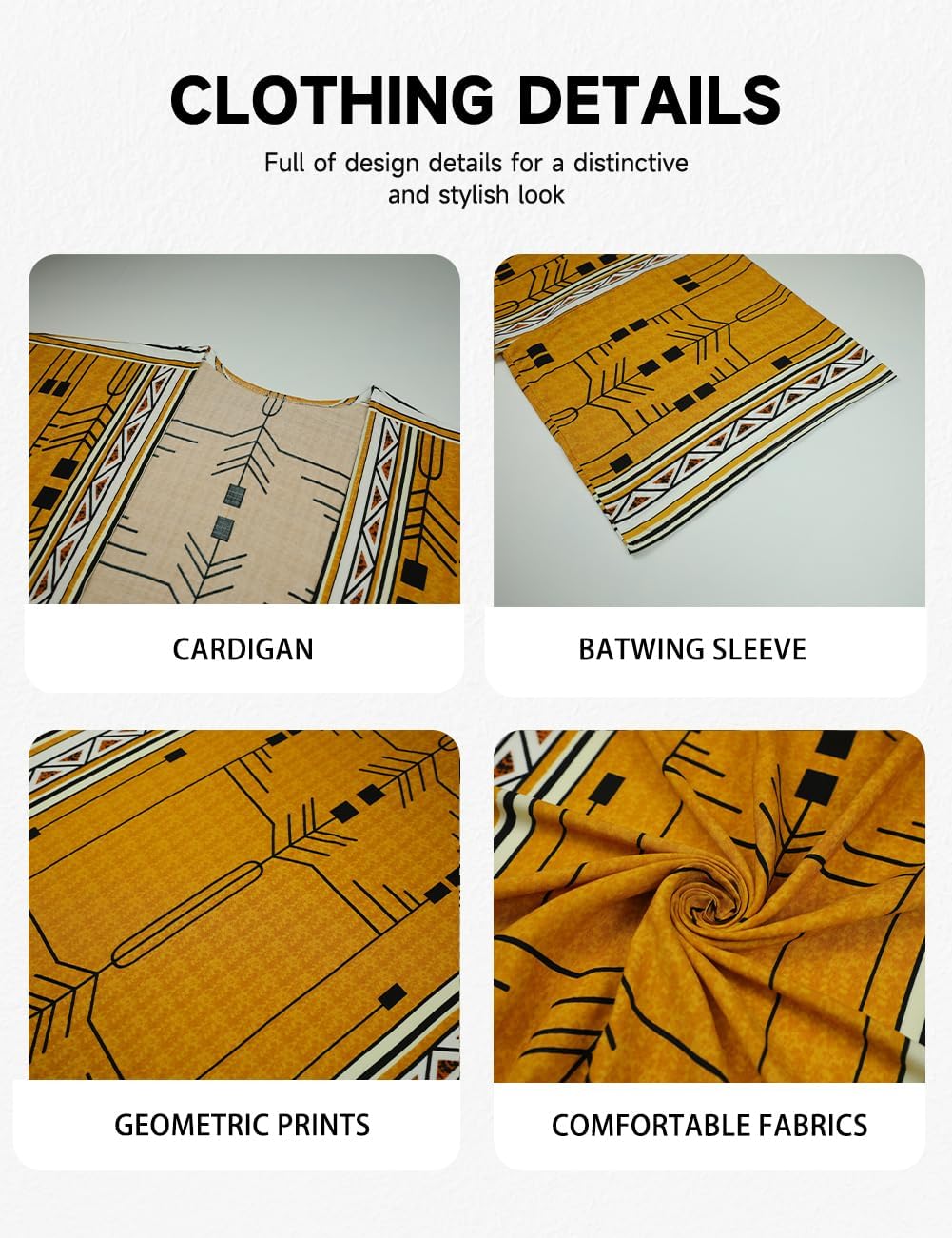 Bsubseach Women's Kimono Swimsuit Cover Up Summer Beach Coverups 2025 Bathing Suit Casual Loose Cardigans for Swimwear - Image 3