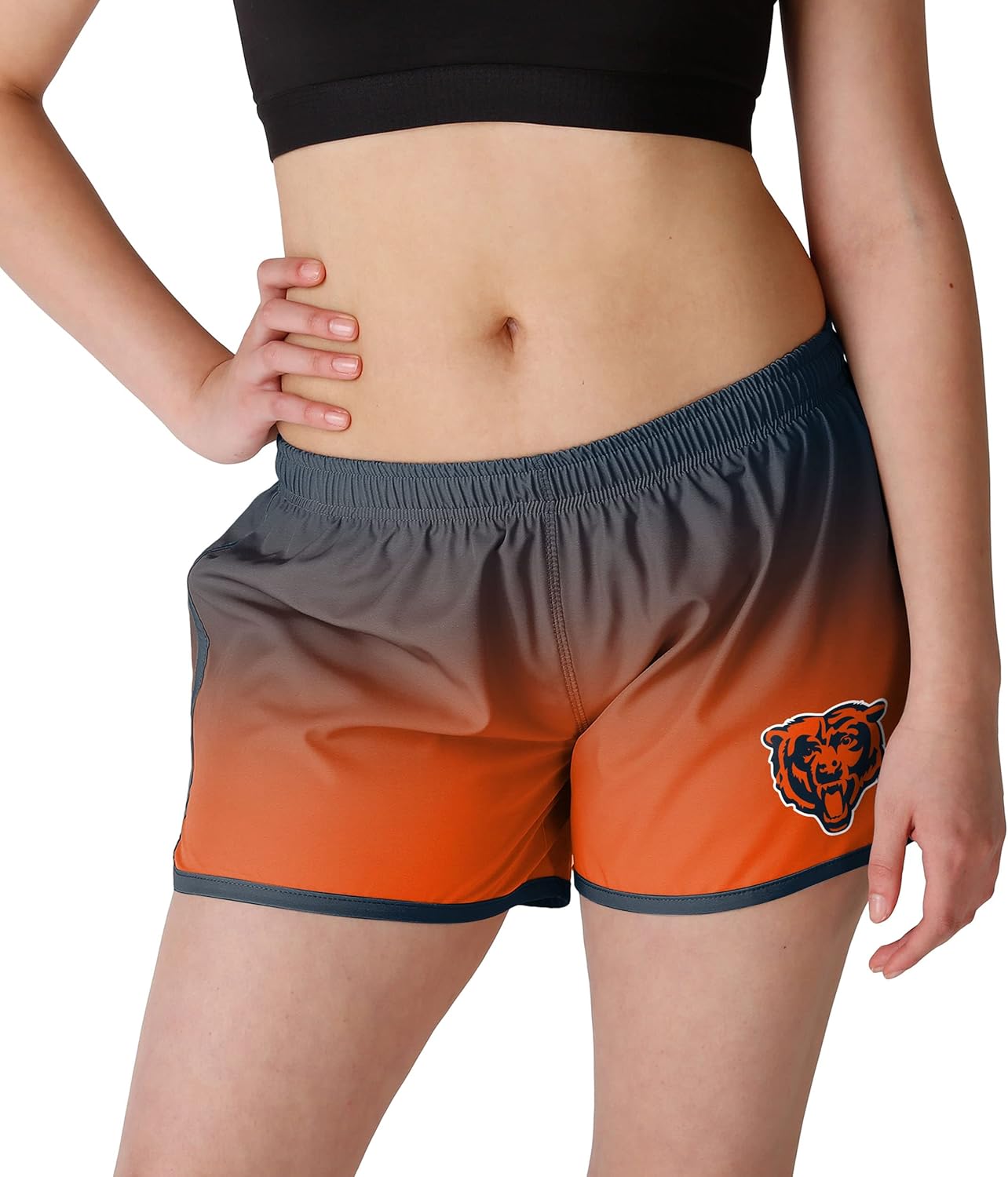 FOCO Women's NFL Team Logo Ladies Running Shorts