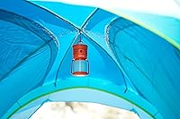 Vista 5 de UST Linterna LED Duro de 30 días de 1000 lúmenes con bombillas LED de por vida, botón de encendido que brilla en la oscuridad y gancho