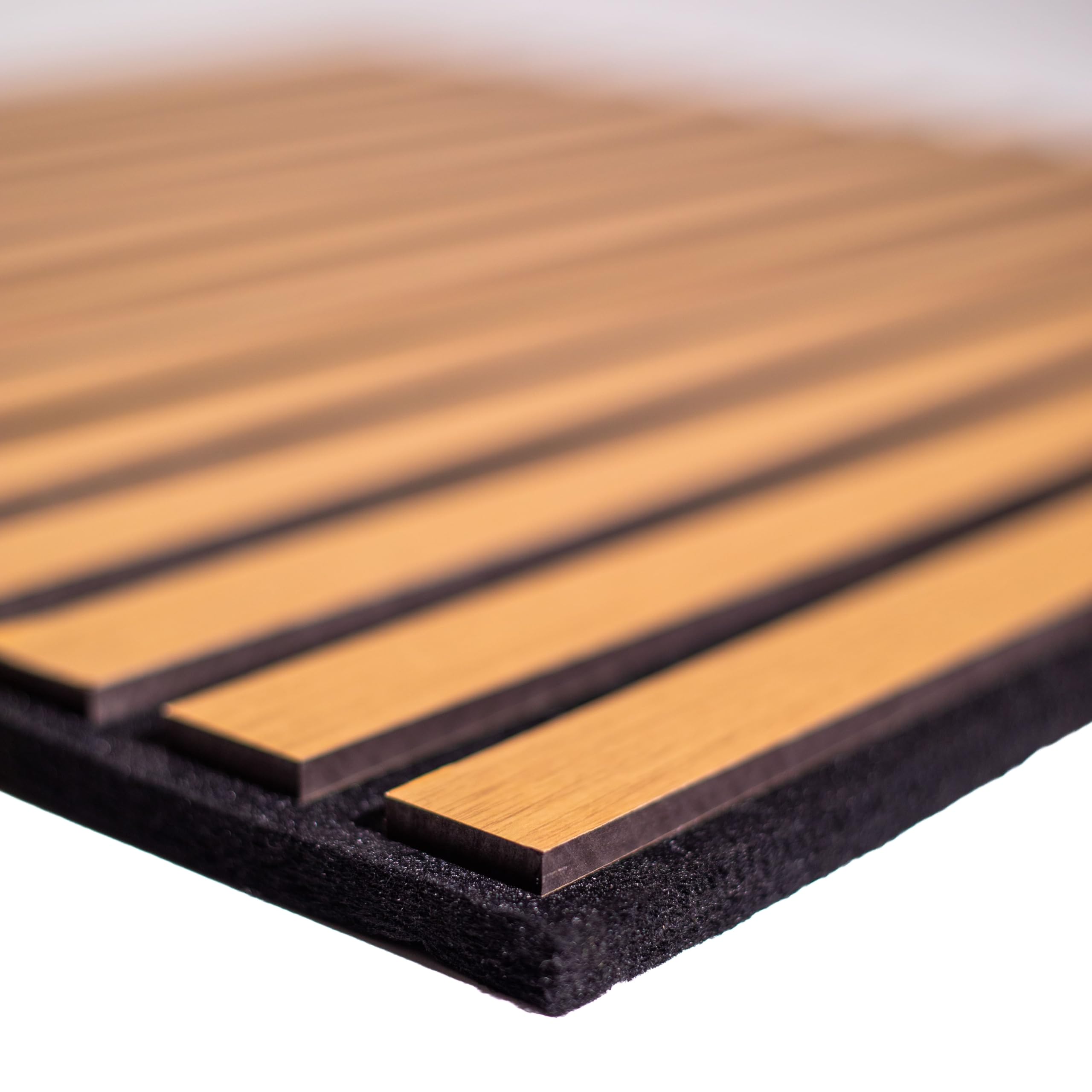 StickersLab - Pannello Acustico Fonoassorbente per Controsoffitto a Doghe Ignifugo B-s2 - Confezione 3 pz. (Antracite)