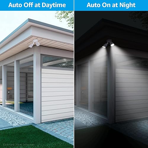 Miniatura 3 de LEONLITE 3CCT Luz de seguridad LED del anochecer al amanecer 3000 K4000 K5000 K seleccionable certificación ETL 2500 lm luz de inundación ajustable