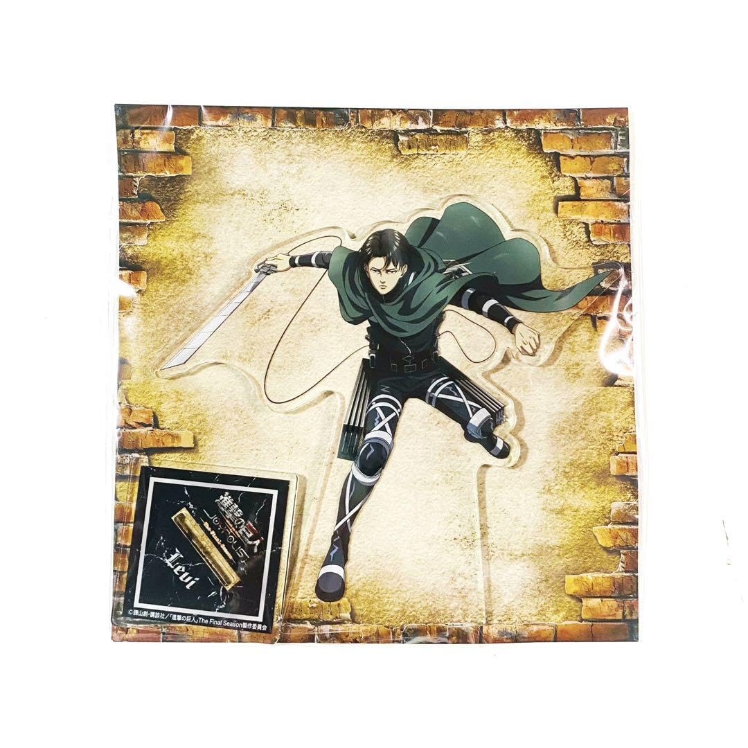 進撃の巨人　リヴァイ　アクリルスタンド ジョイポリス Amazon.co.jp: 進撃 ジョイポリス限定 アクリルスタンドA