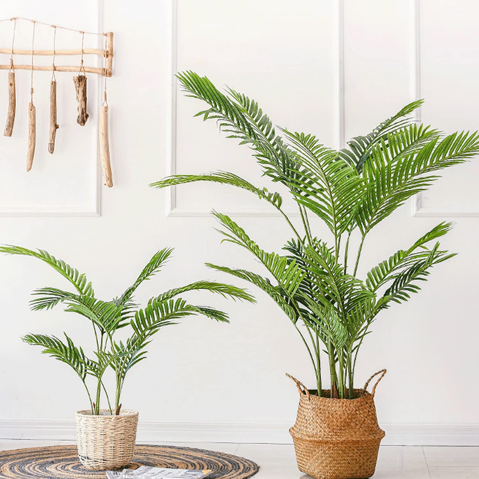 Bonsaï Artificiel 47inch Faux Plantes, Arbre Arbre Arbre Arbre Arbre, Faux Tall Bonsaï Plantes pour Jardin de Mariage Balcon Plancher Décor Simulation bonsaï