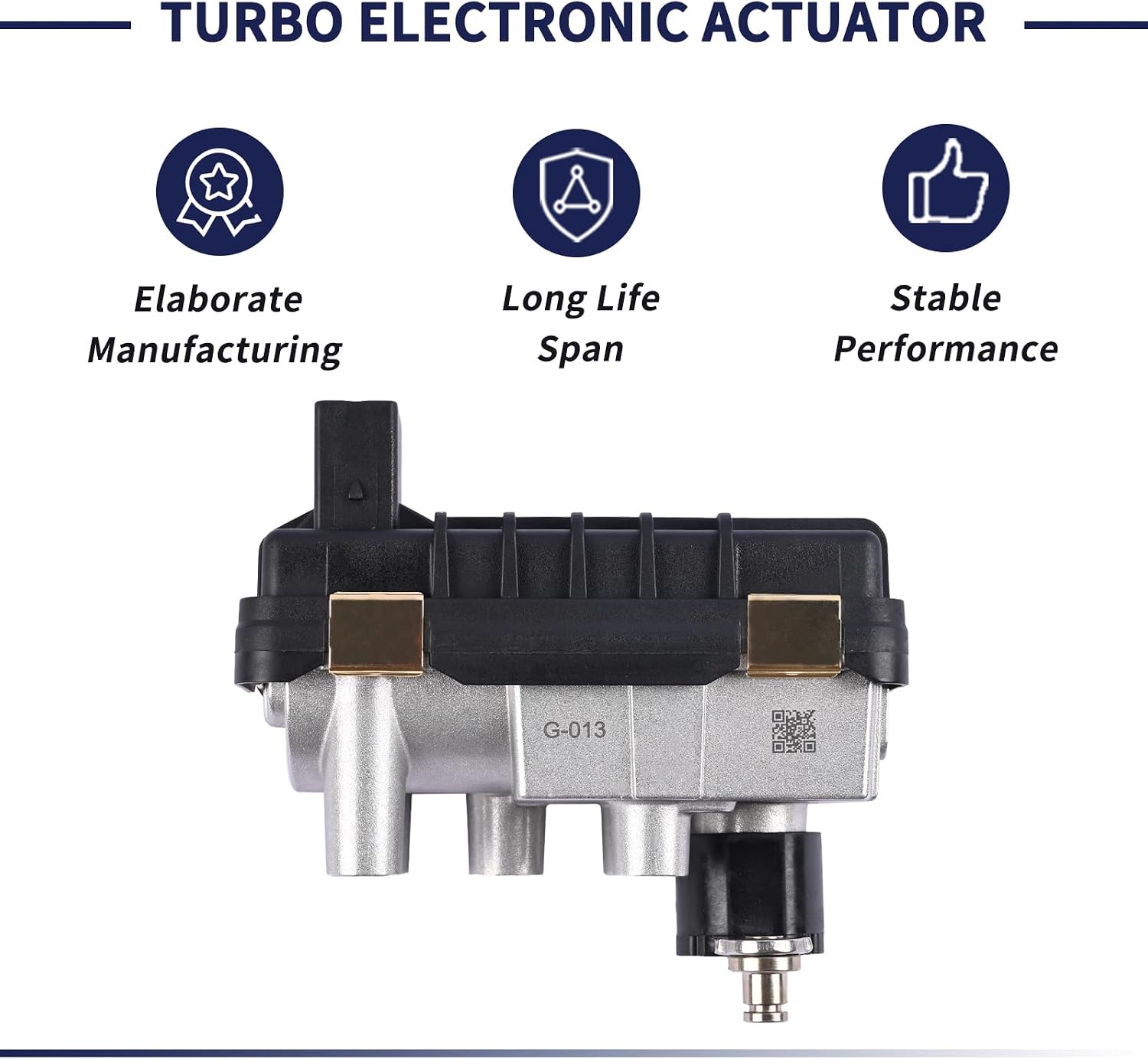 7773185002SA Turbo Electronic Actuator Compatible with Mercedes-Benz E320 E350 GL320 GL350 ML320 ML350 Sprinter 2500 3500 3500XD 2007-2021, for Dodge Sprinter 2500 Turbocharger Actuator