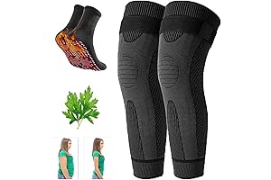 ZOEBER Kneeca Self-Heating Shaping Knee Sleeve with Acupressure Socks