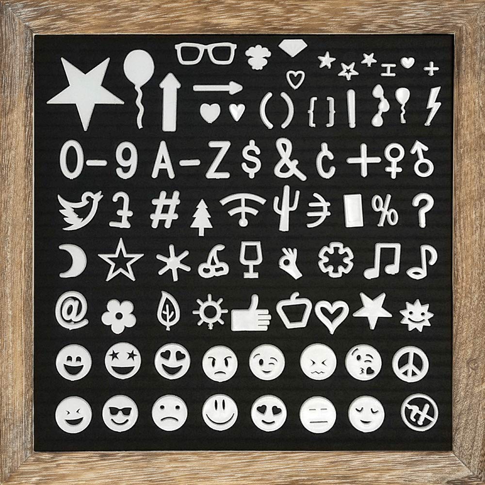 Buy Felt Letter Board Letters Numbers 10x10 Inch First Day of School