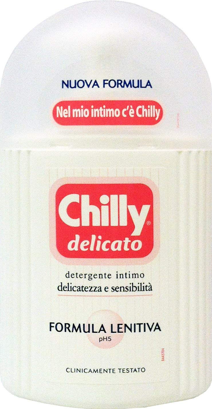 12 x CHILLY Detergente Intimo Delicato Formula Lenitiva 200 Ml