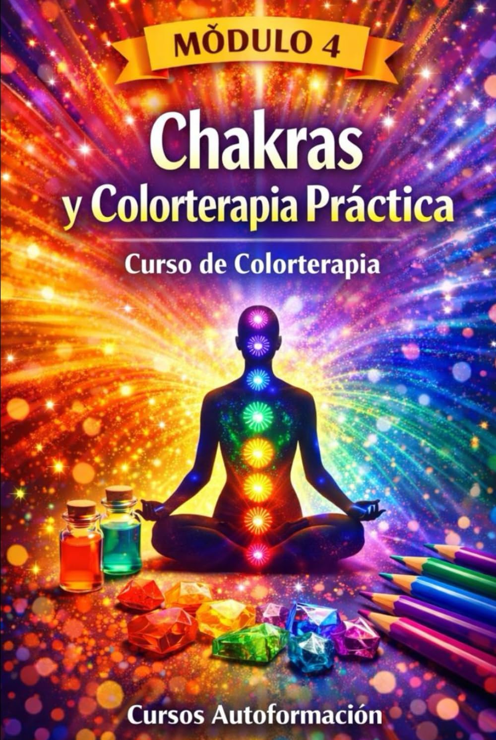 Curso de Colorterapia: Módulo 4 - Chakras y Colorterapia Práctica (Curso de Colorterapia: Formación práctica, emocional y profesional en el lenguaje sanador del color)