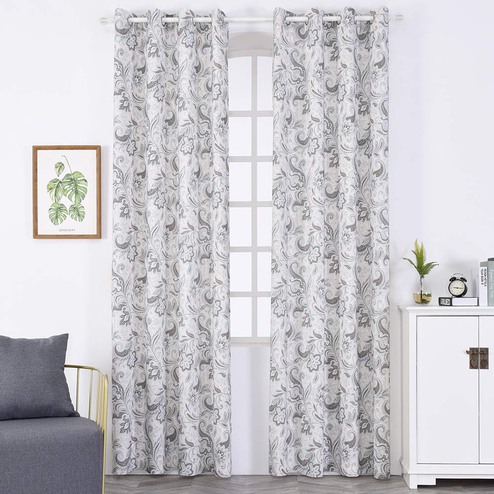 Jacobean Print Curtains Curtains & Drapes 2023