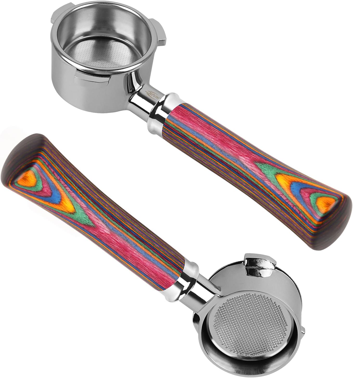 IKAPE Coffee Products, 54mm Bottomless Naked Portafilter Compatible