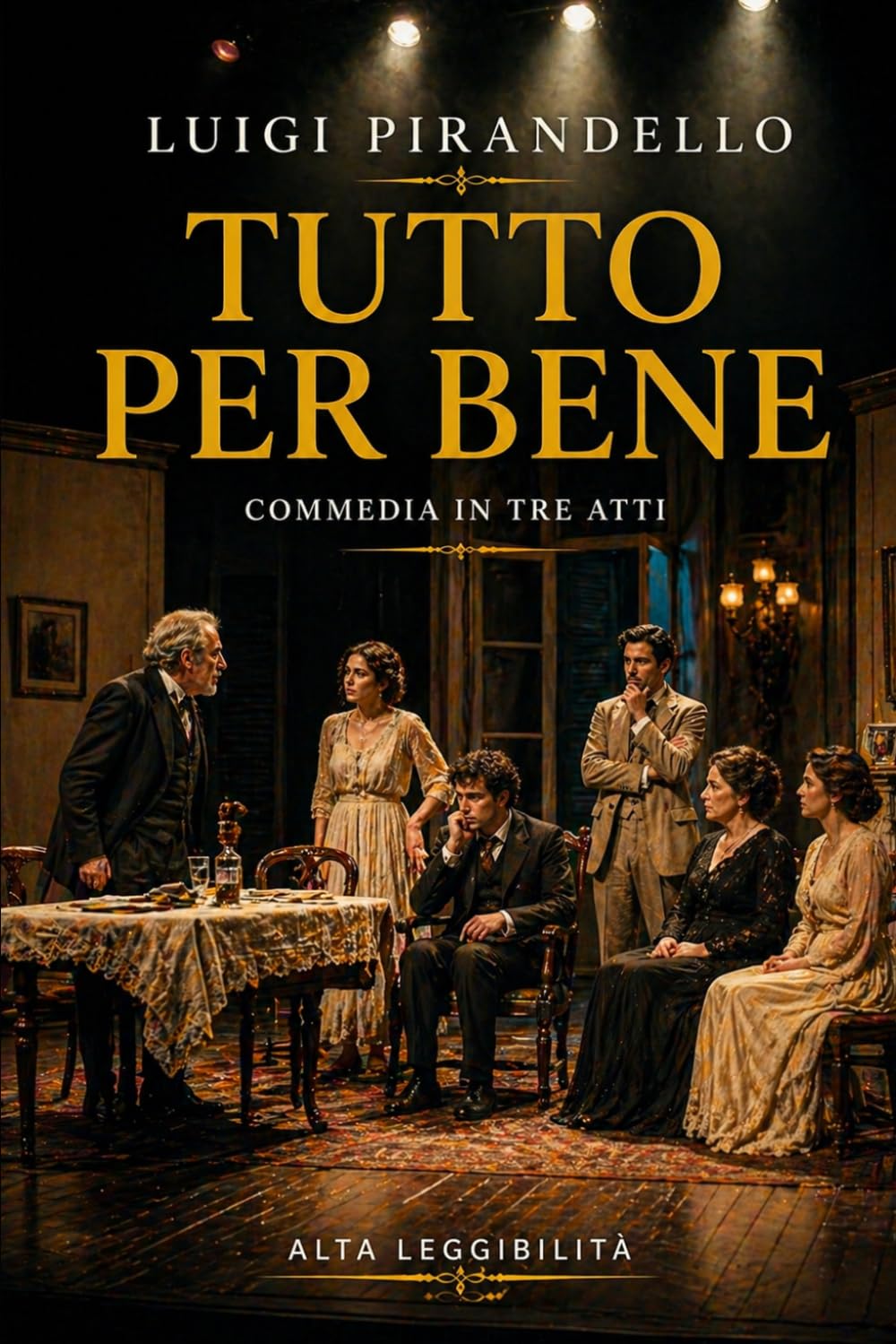 Tutto per bene: Commedia in tre atti