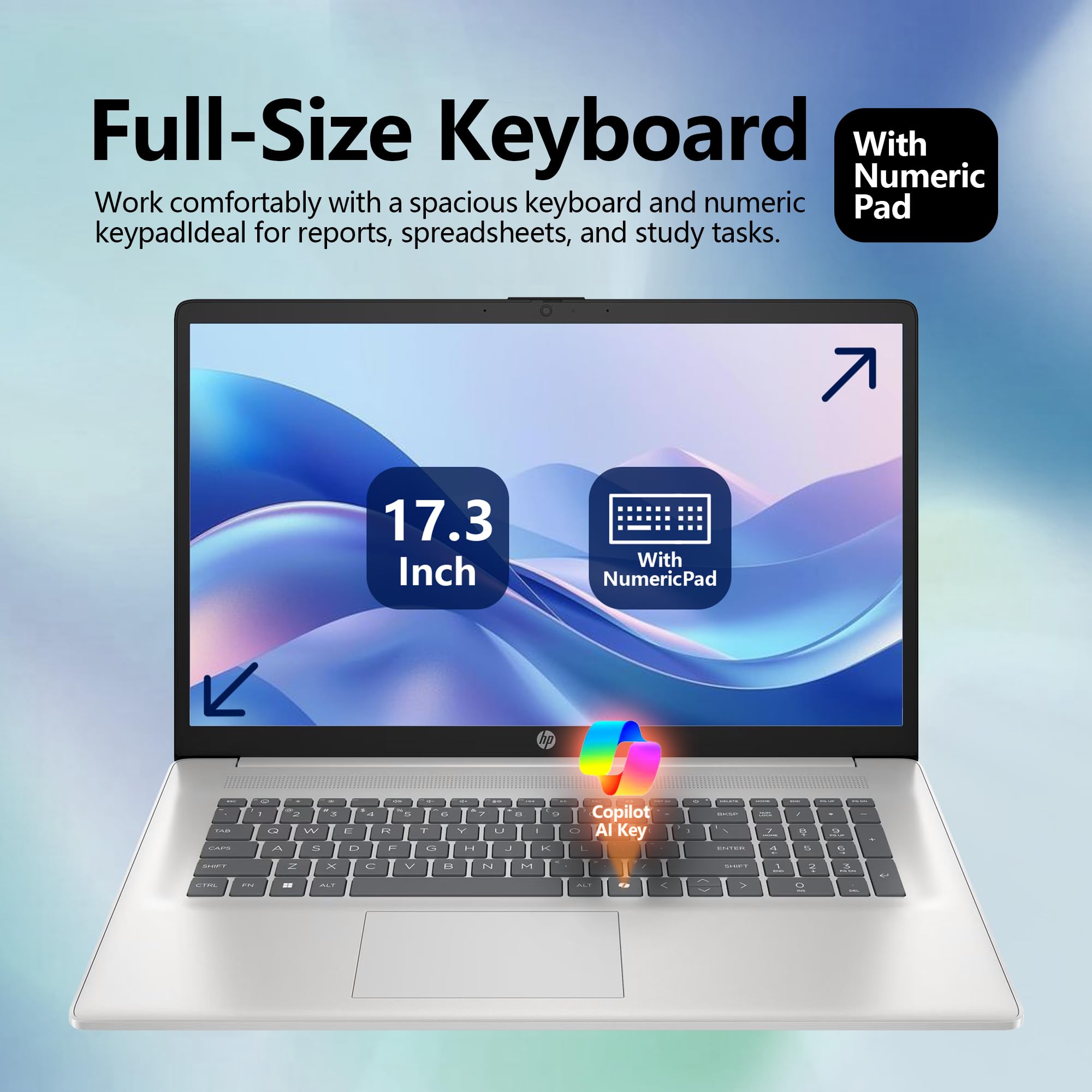 Amazon.com: HP 2025 17 Laptop, 17.3