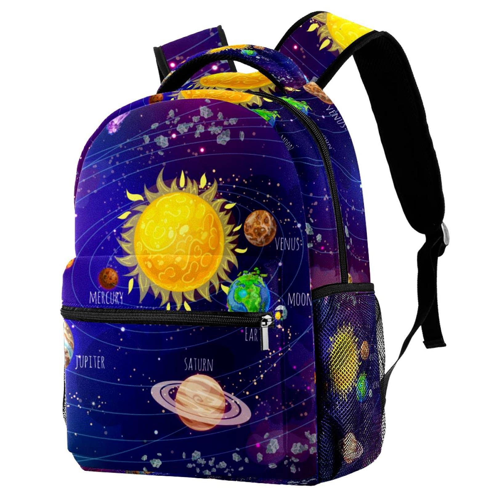 Sac à dos Galaxy Violet imperméable contre les cahiers mouillés - 7