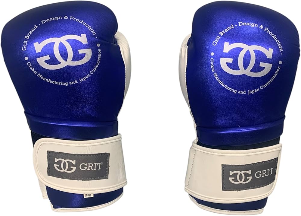 新品　未使用　GRIT BOXING GLOVE ボクシンググローブ Amazon.co.jp: GRIT BOXING GLOVE 2505 METALLIC LEATHER BULE（SOFT