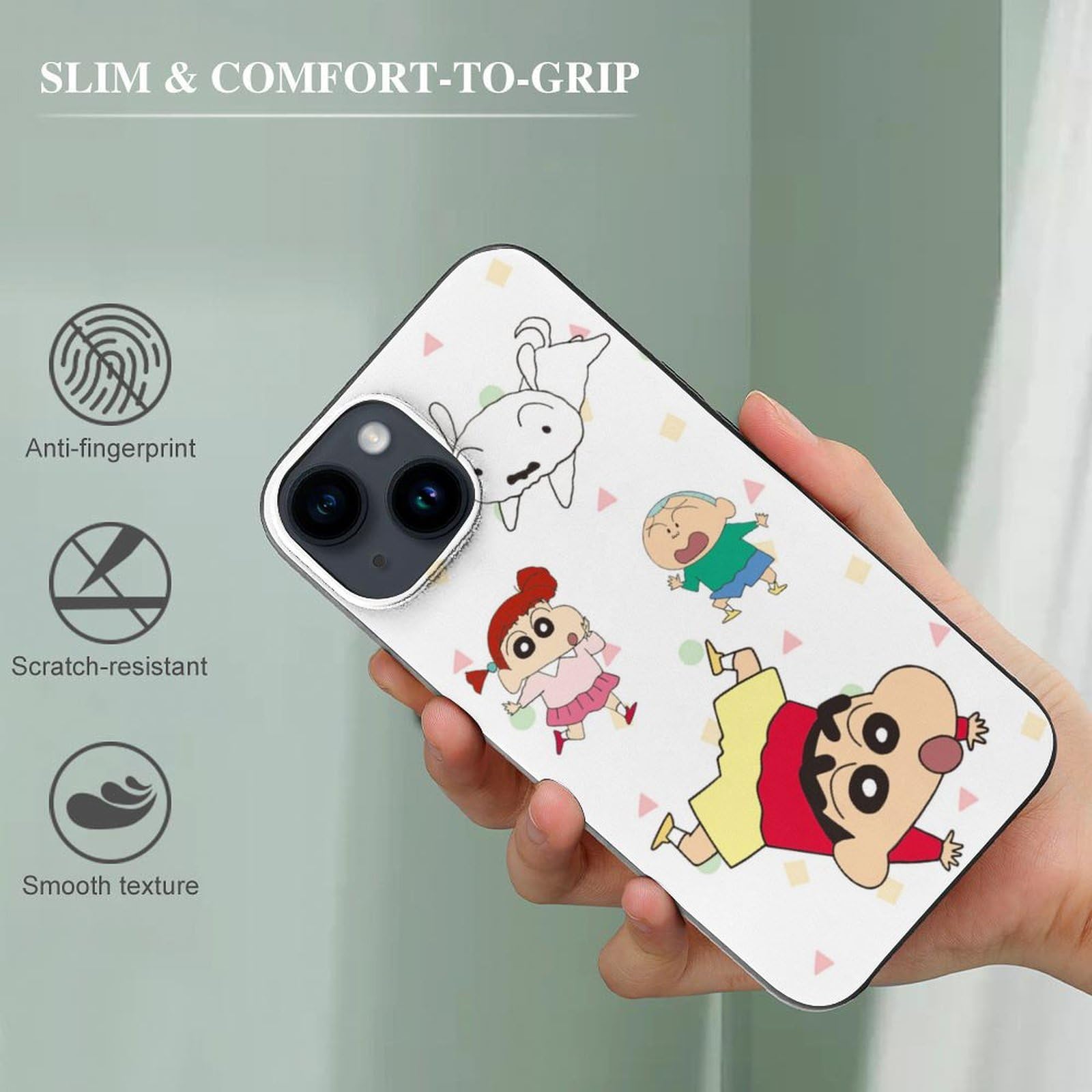 Amazon.co.jp: iPhone 12ケース クレヨンしんちゃん iPhone 用 ケース