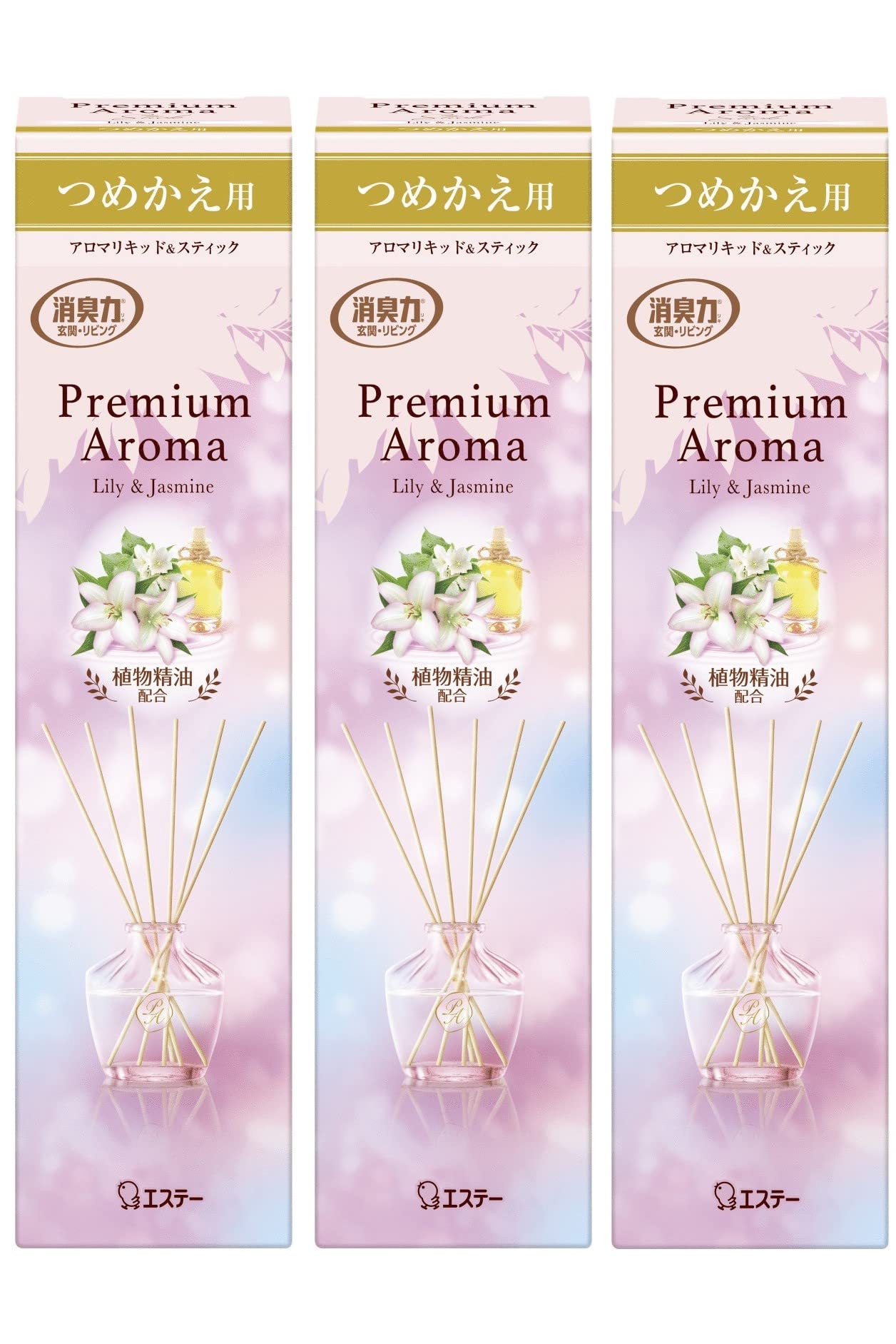 Amazon | 消臭力 プレミアムアロマ [まとめ買い] 部屋用 スティック