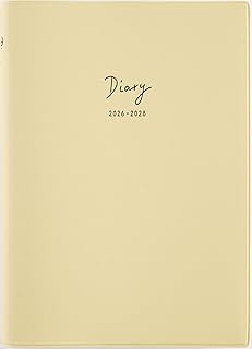 高橋 手帳 2026年 B6 3年ダイアリー No.344 (2026年 1月始まり)